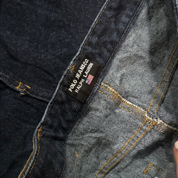 Polo by Ralph Lauren Blue Denim Pencil Skirt - Picture 5 of 6